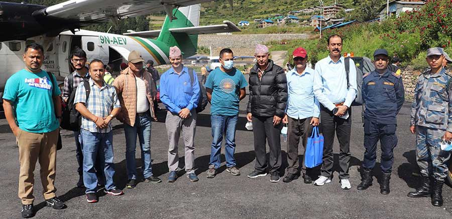 When the government team went to study the border dispute with China, the tension continued