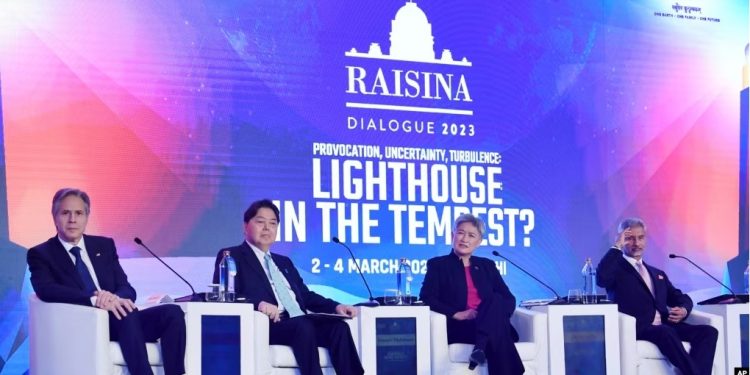 Quad countries express concern over militarization of disputed Asian seas