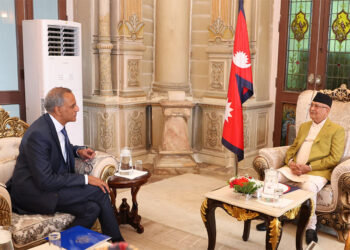 US Deputy Secretary of State Richard Verma meets Prime Minister KP Sharma Oli in Kathmandu