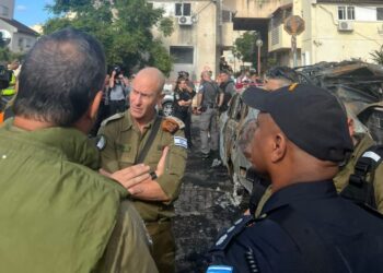 Three wounded when houses hit in Kiryat Bialik during Hezbollah attack