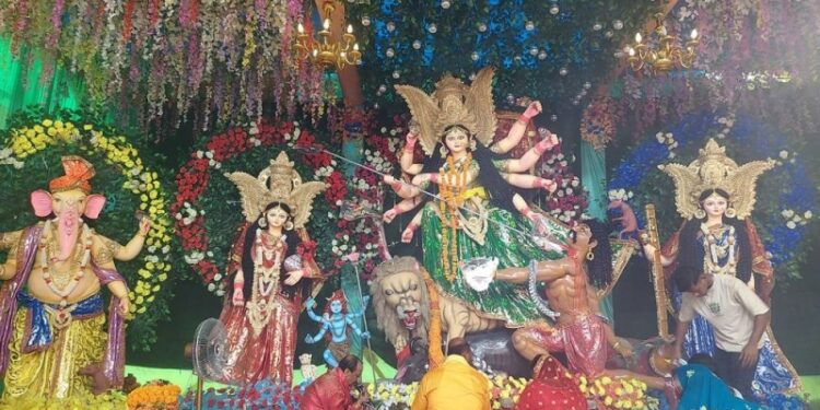 Maha Astami being observed today